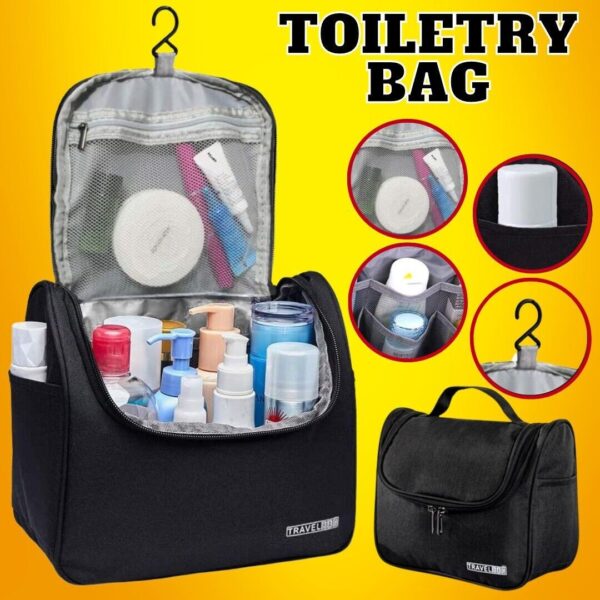 JetSet Essentials™ Toiletry Organizer: The Savvy Traveler's Companion