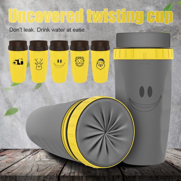Twist-n-Sip Magic Cup - Double Insulated No-Cover Tumbler