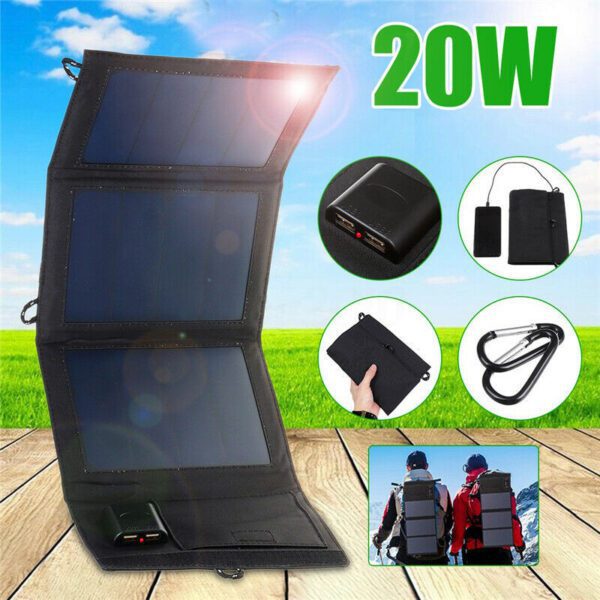 SolarQuest Pro 20W – The Explorer's Power Companion