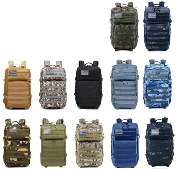 "Tactical Trailblazer™" - The Rugged Camouflage Backpack