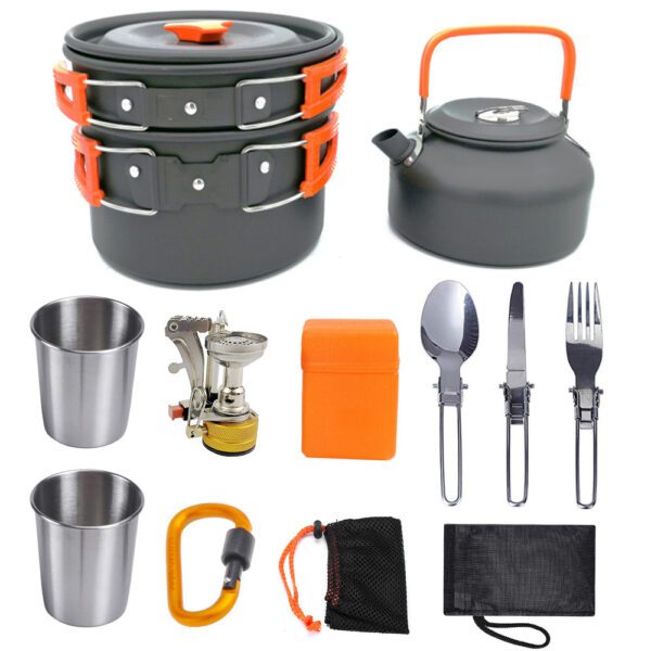 CampMaster™ Cookout Kit – Sizzle & Brew in the Wild!