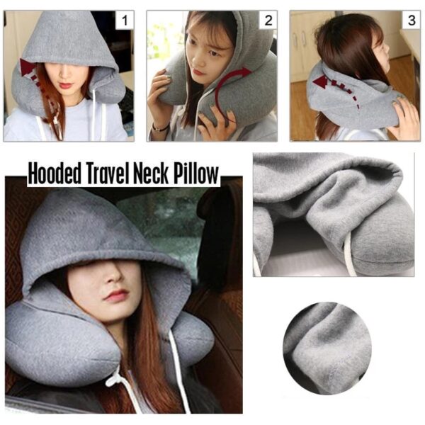 Nomad's Dream – The Ultimate Hooded Travel Neck Pillow