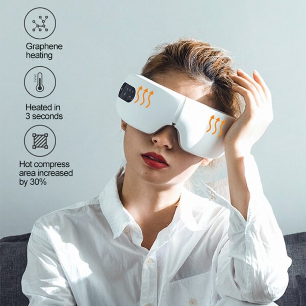 Visionary Voyager: Rechargeable Steam Eye Massager