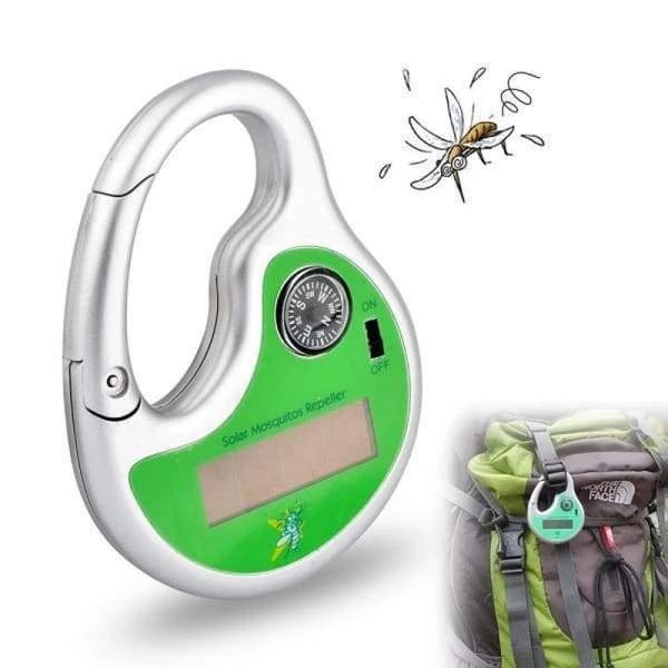 EcoGuard™ Solar Ultrasonic Mosquito Repellent – Your Eco-Friendly Outdoor Shield!