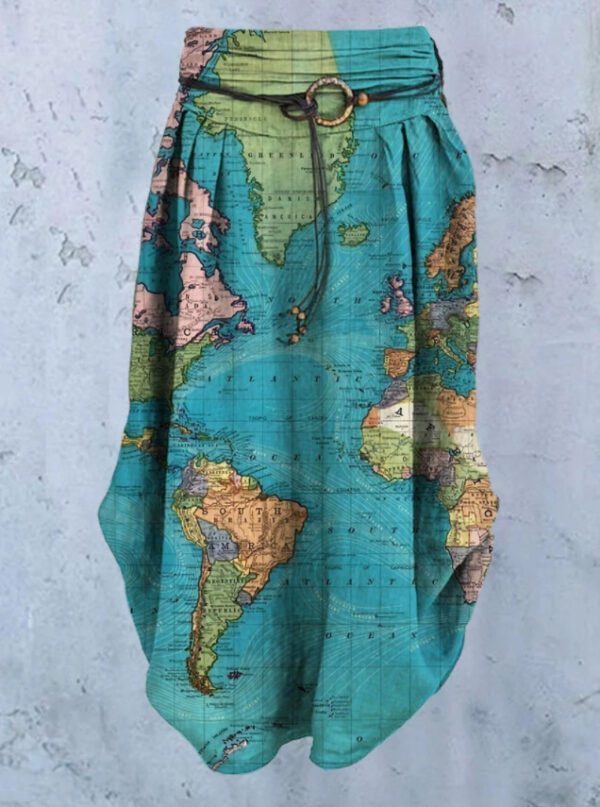 Global Trekker - The Cartographer's Dress