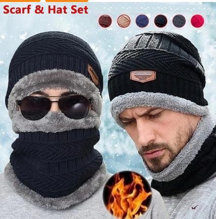 Winter Warm-Up Combo - Beanie & Scarf Set