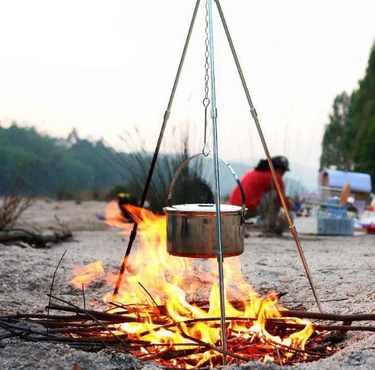 Campfire Culinary Tripod™ - Elevate Your Outdoor Cooking