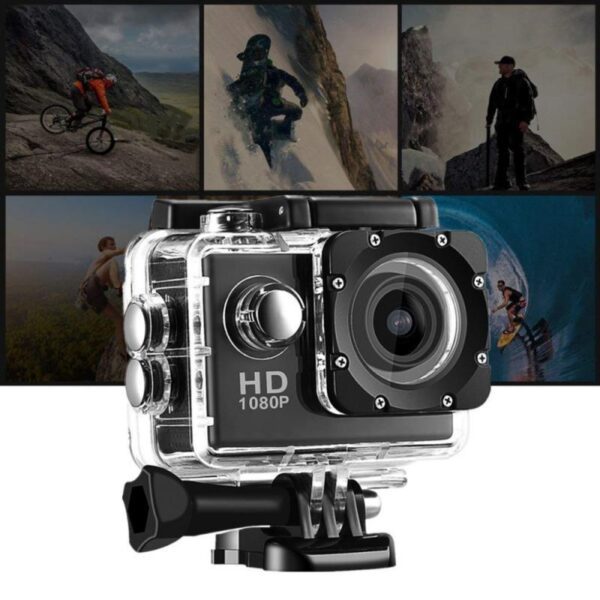 VistaQuest™ HD Action Cam - Compact Waterproof Sports DV