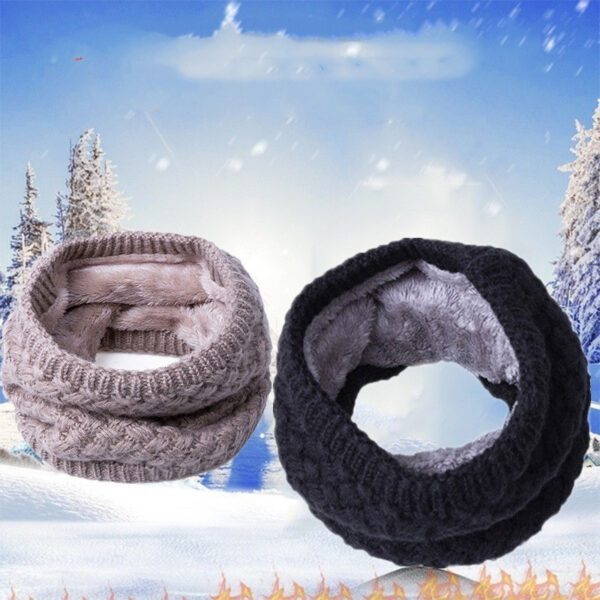 Arctic Embrace Knit Collar – Venture Further with Cozy Sophistication