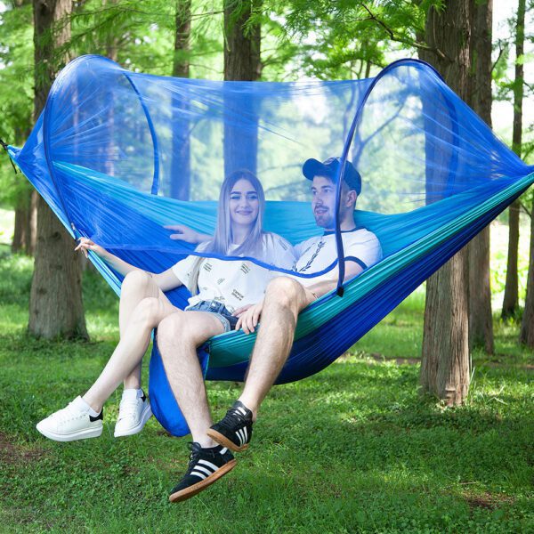 🍃 SkyCocoon™ - The Ultimate Outdoor Lounger with Mosquito Shield™